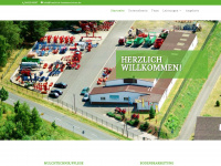 froehlich-landmaschinen.de Webseite Vorschau