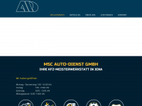 msc-auto-dienst.de Webseite Vorschau