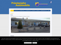 priesterjahn-automobile.de Webseite Vorschau