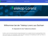 telekop-lorenz.de Webseite Vorschau