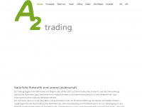 a2-trading.com Webseite Vorschau