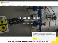 achenbach-dampf.de Webseite Vorschau