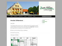 adler-gloettweng.de Webseite Vorschau