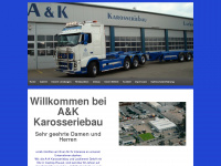 ak-karosseriebau.de Webseite Vorschau