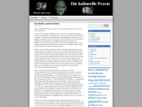 kulturellepraxis.wordpress.com Webseite Vorschau