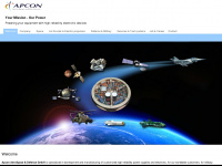 apcon.aero Webseite Vorschau