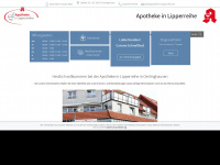 apotheke-in-lipperreihe.de Webseite Vorschau