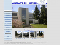 aquatech-gmbh.de Webseite Vorschau
