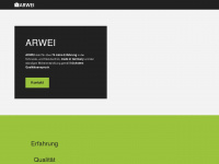 arwei.com Webseite Vorschau