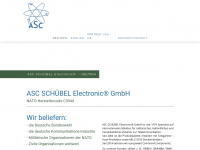 asc-schuebel.de Webseite Vorschau