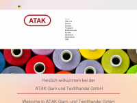 atak-garne.de Webseite Vorschau
