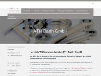 ath-barth.de Webseite Vorschau