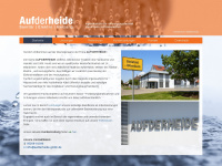 aufderheide-gmbh.de Webseite Vorschau