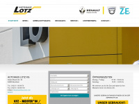 autohaus-lotz.com Webseite Vorschau