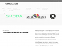 autohaus-scharfenberger.de Webseite Vorschau