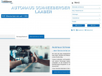 autohaus-schneeberger.de Webseite Vorschau