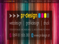 pr-design.at Webseite Vorschau