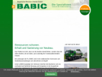 babic.biz Webseite Vorschau