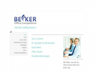 becker-online.com Webseite Vorschau