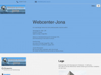 webcenter-jona.ch Webseite Vorschau