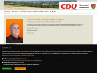 cdu-gondelsheim.de Webseite Vorschau