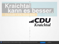 cdu-kraichtal.de Webseite Vorschau