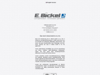 bickel-perforation.com Webseite Vorschau