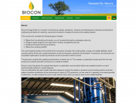 biocon-energy.de Webseite Vorschau