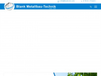 blank-mt.com Webseite Vorschau