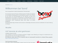 bond-software.de Webseite Vorschau