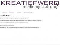 kreatiefwerq.de Webseite Vorschau