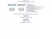 bremertec.de Webseite Vorschau