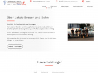 breuer-sanitaer.com Webseite Vorschau