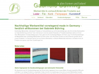 buehring-shop.com Webseite Vorschau