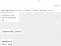 chemie.uni-hamburg.de Webseite Vorschau