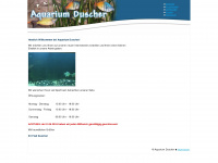 aquarium-duscher.de Webseite Vorschau