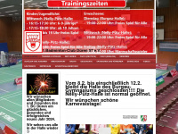 badminton-club-dueren.de Webseite Vorschau