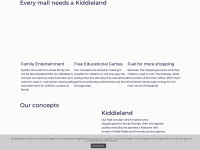 kiddieland.com Webseite Vorschau