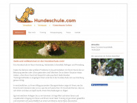 hundeschule.com Webseite Vorschau
