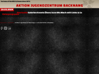 juzebacknang.com Webseite Vorschau