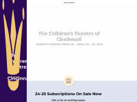 thechildrenstheatre.com Webseite Vorschau