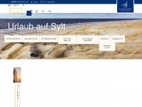 insel-sylt.de Webseite Vorschau