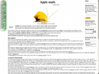 applesnail.net Webseite Vorschau