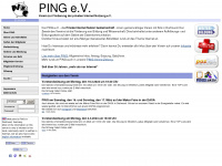ping.de Webseite Vorschau