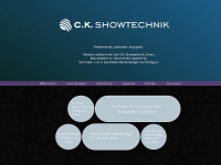 ck-showtechnik.de Webseite Vorschau