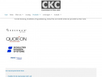 ckc-kassen.de Webseite Vorschau