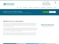 contacts-management.com Webseite Vorschau