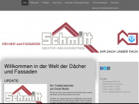 dachdecker-schmitt.de Webseite Vorschau