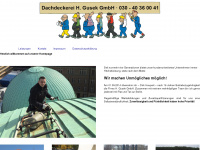 dachdeckerei-gusek.de Webseite Vorschau