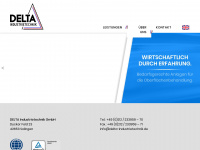 delta-anlagentechnik.de Webseite Vorschau